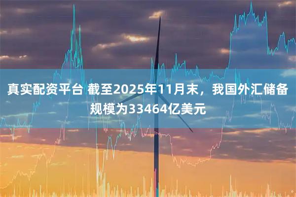 真实配资平台 截至2025年11月末,我国外汇储备规模为33464亿美元
